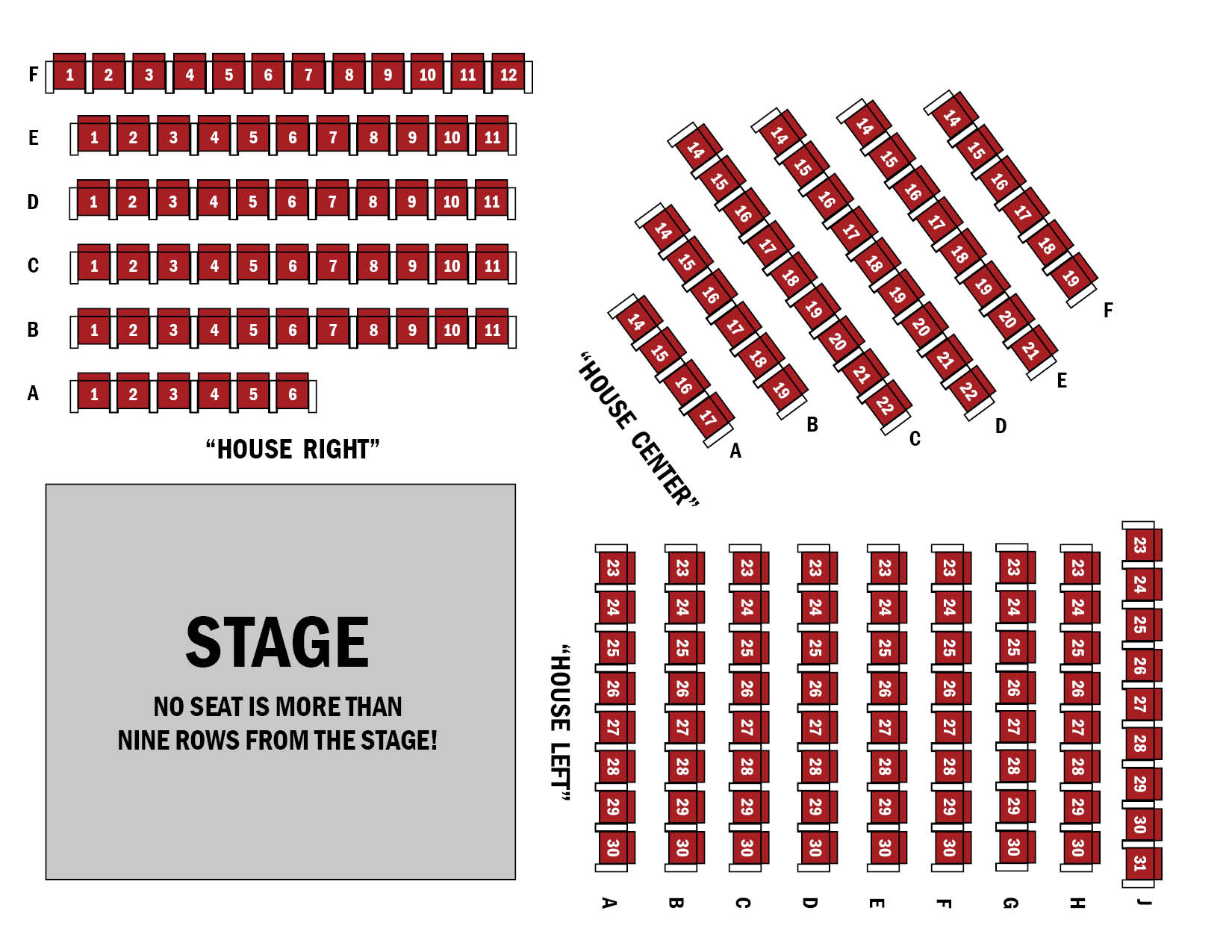 Penn S Landing Playhouse Seating Chart
