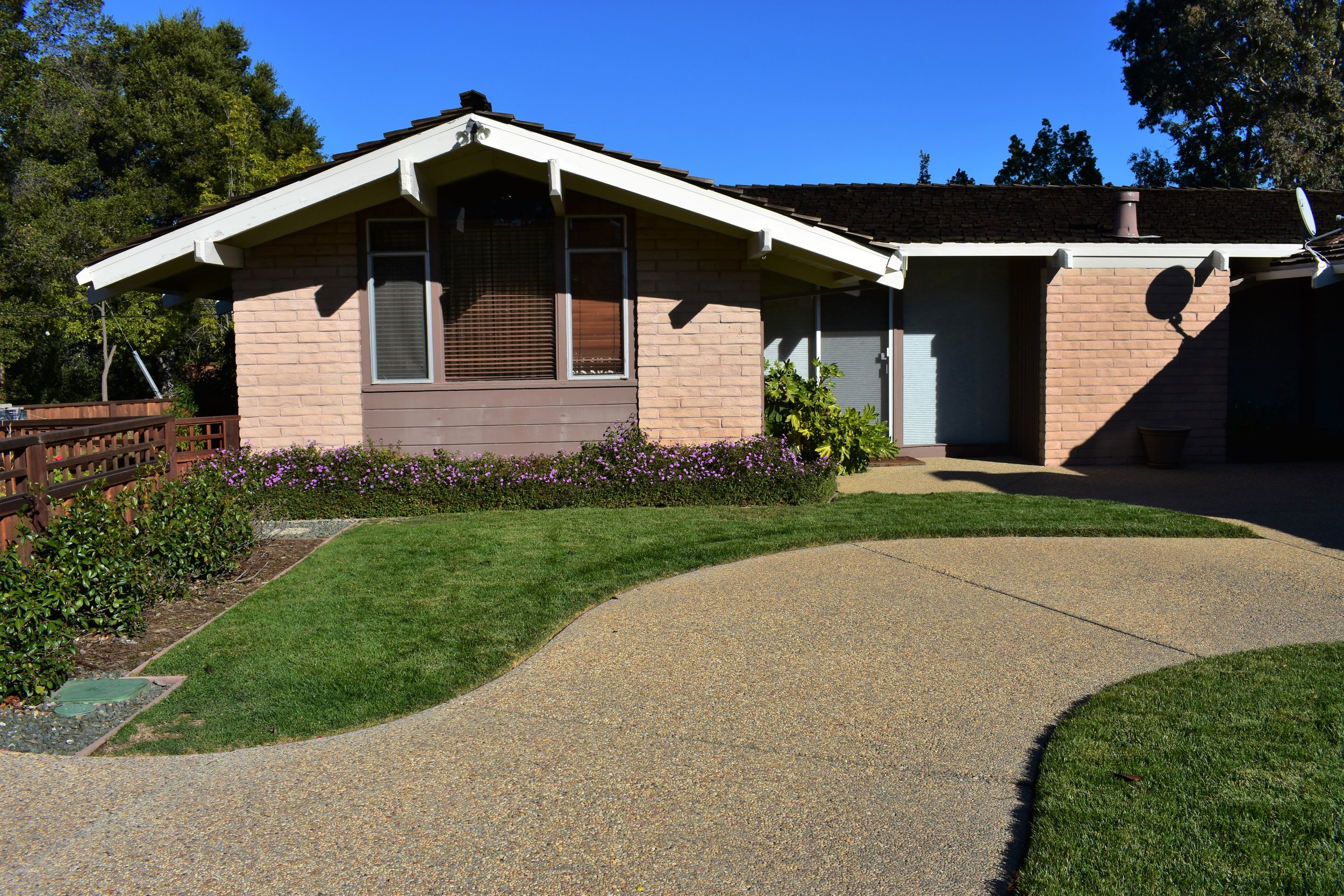  New Sod, new fence, and all new plants. 