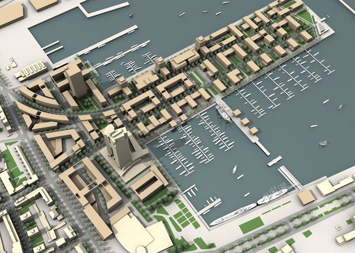 Dalmor Pier Masterplan / Gdynia