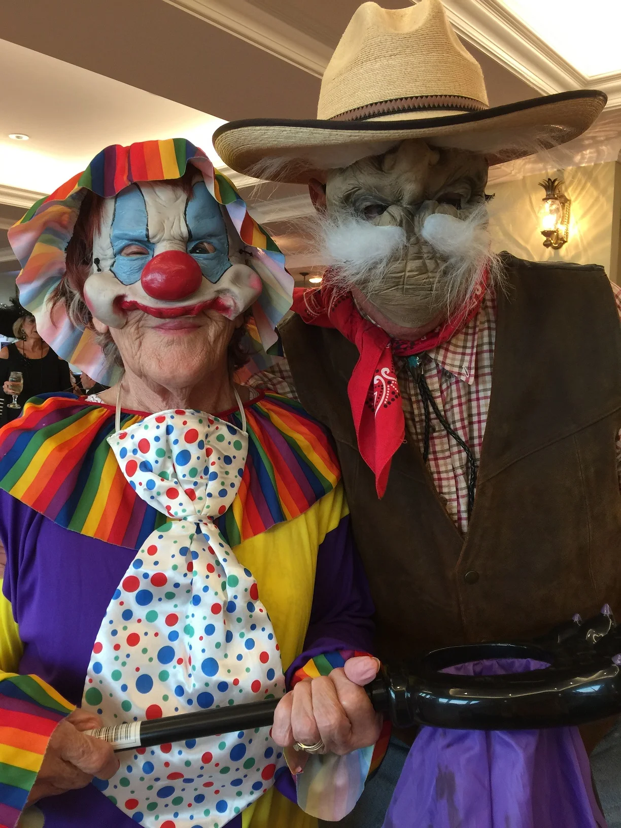  Oh, quit clowning around ... Jean you too! 