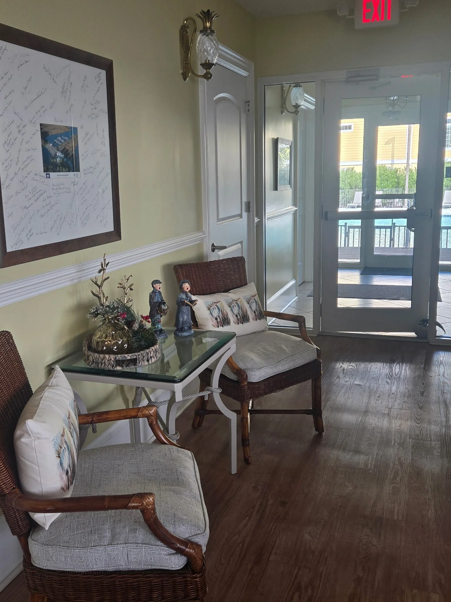   First Floor Foyer  - Perfect for greeting guests. 