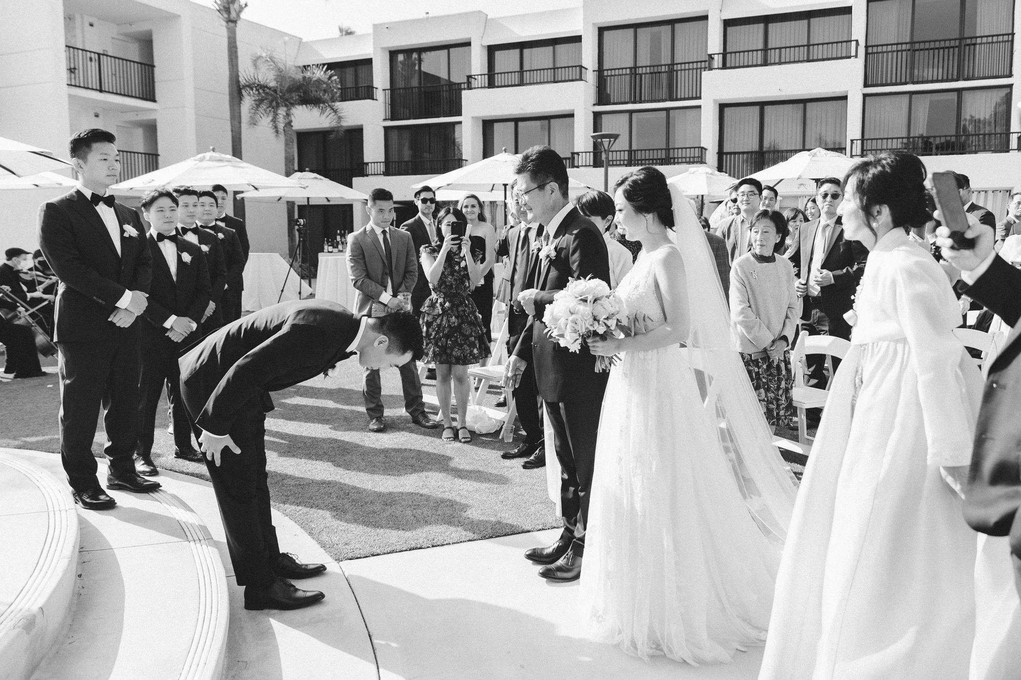 honoring and bowing to parents