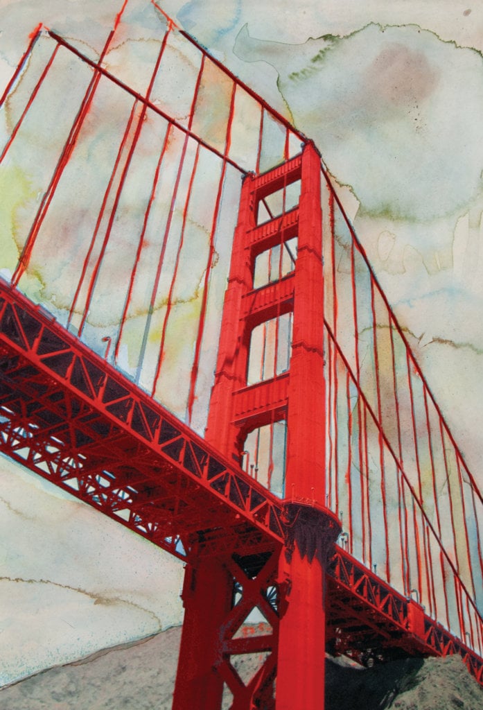 Golden Gate Bridge from Boat