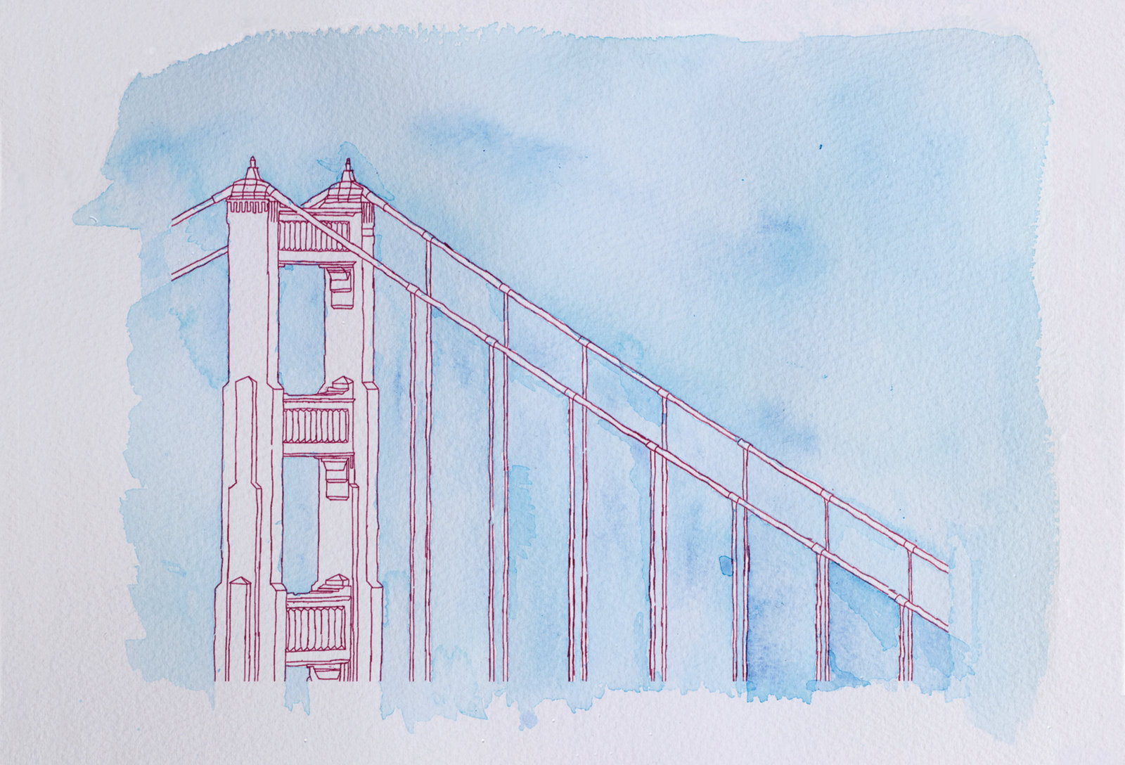 Golden Gate Bridge Sky