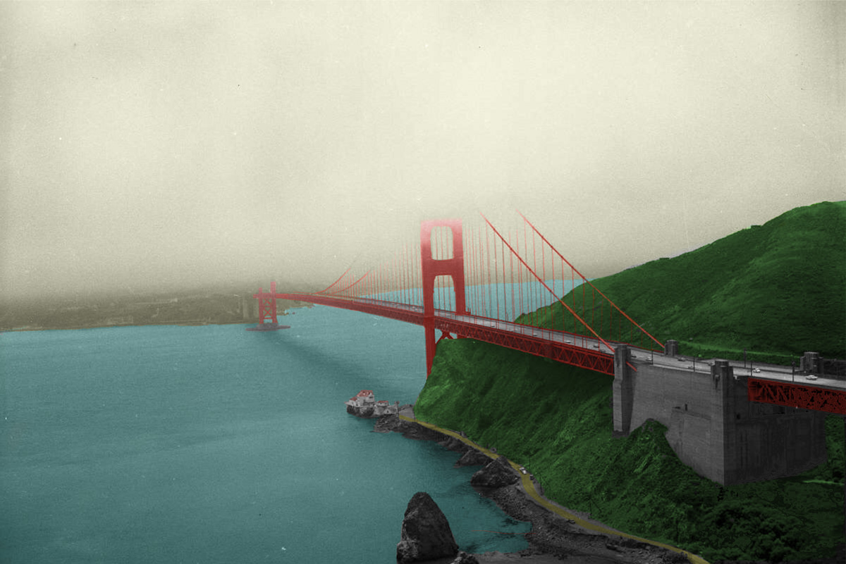 Golden Gate Bridge with Fog