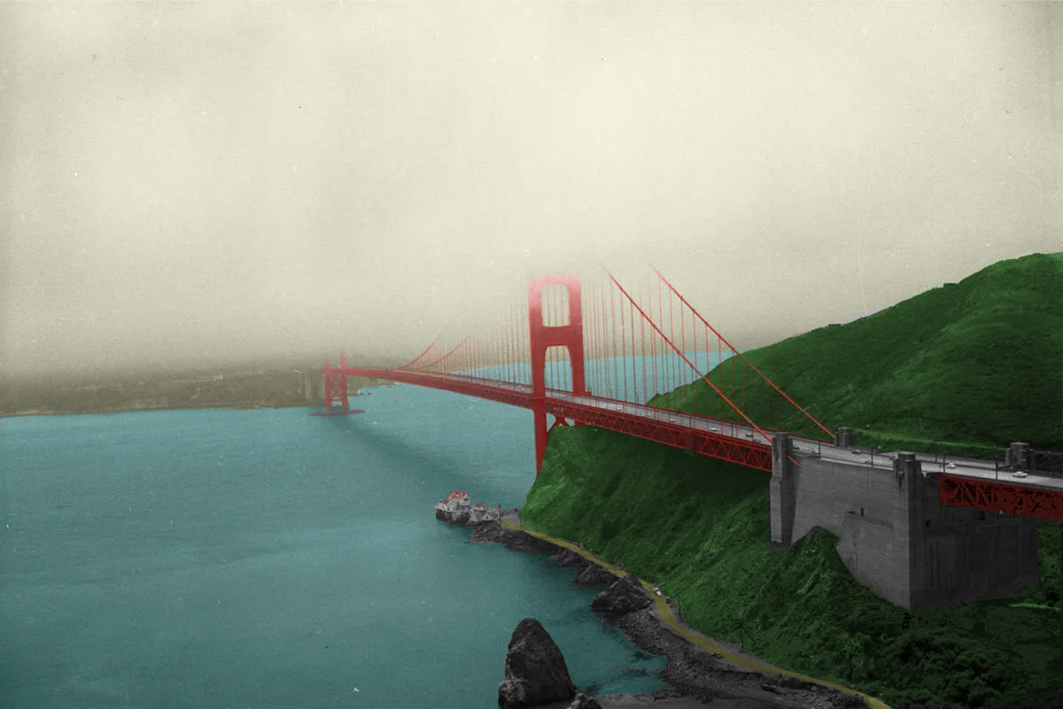 Golden Gate Bridge with Fog