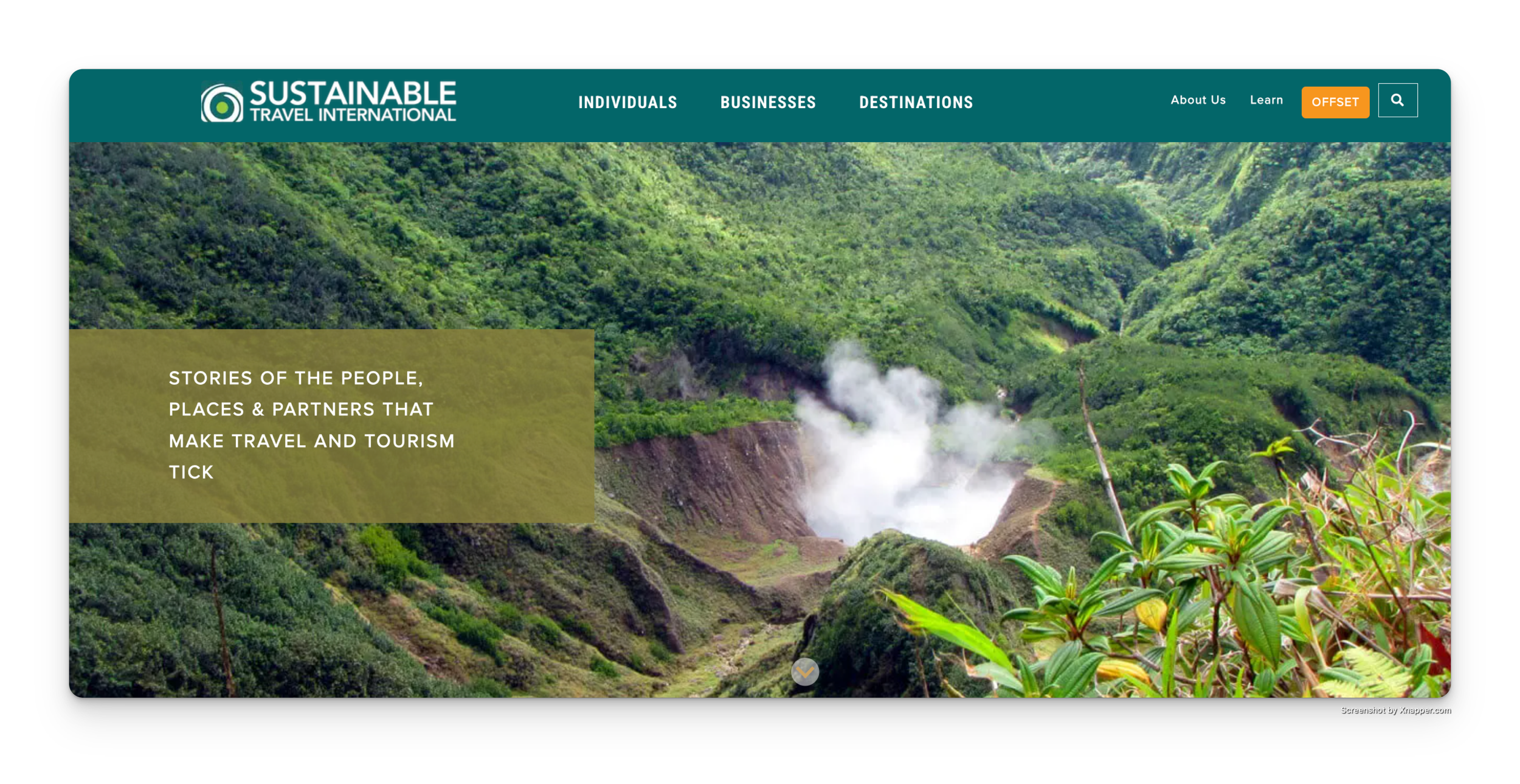 New ebsite for Sustainable Travel International