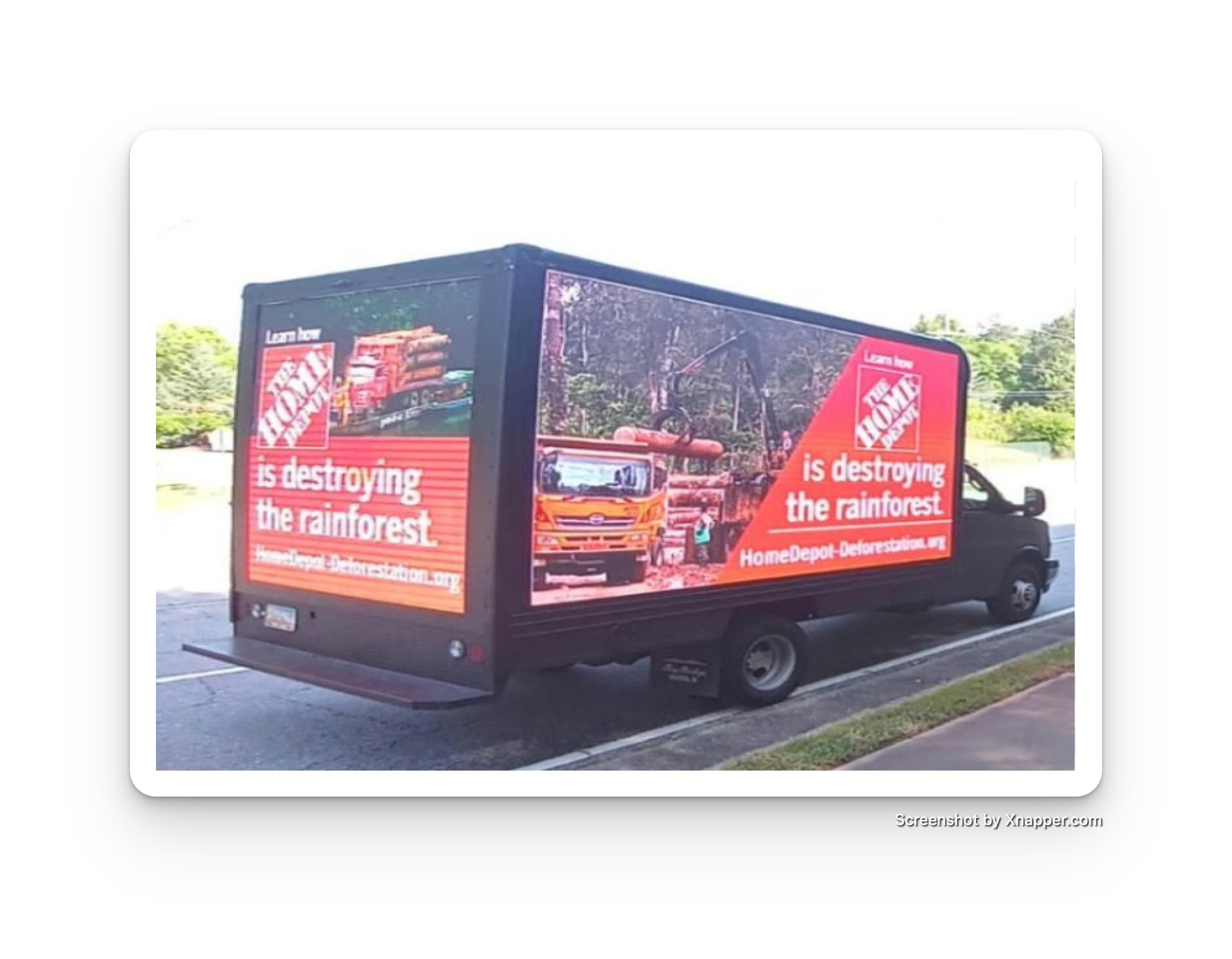 Campaign to pressure Home Depot to carry sustainably sourced cabinets and stop the illegal sourcing of woord