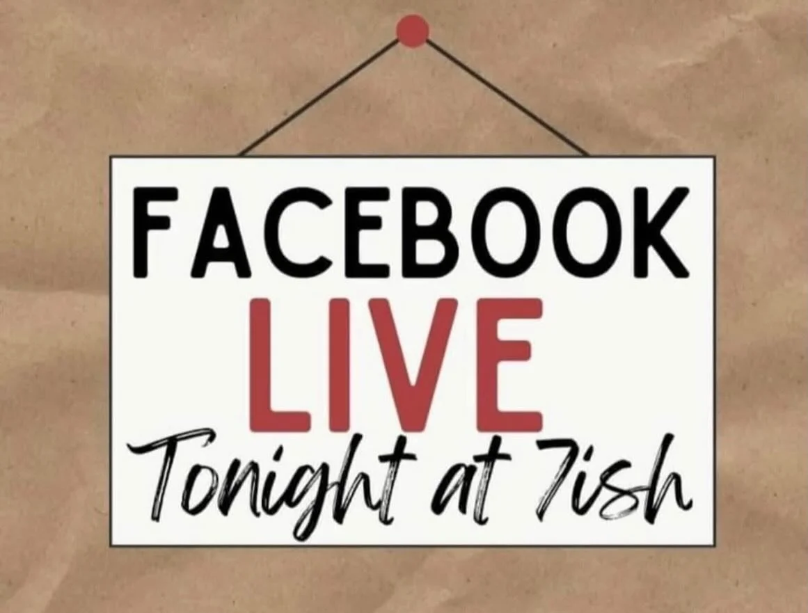 Surprise guest, new fabrics and adorable quilt kits! Join us tonight at 7ish!