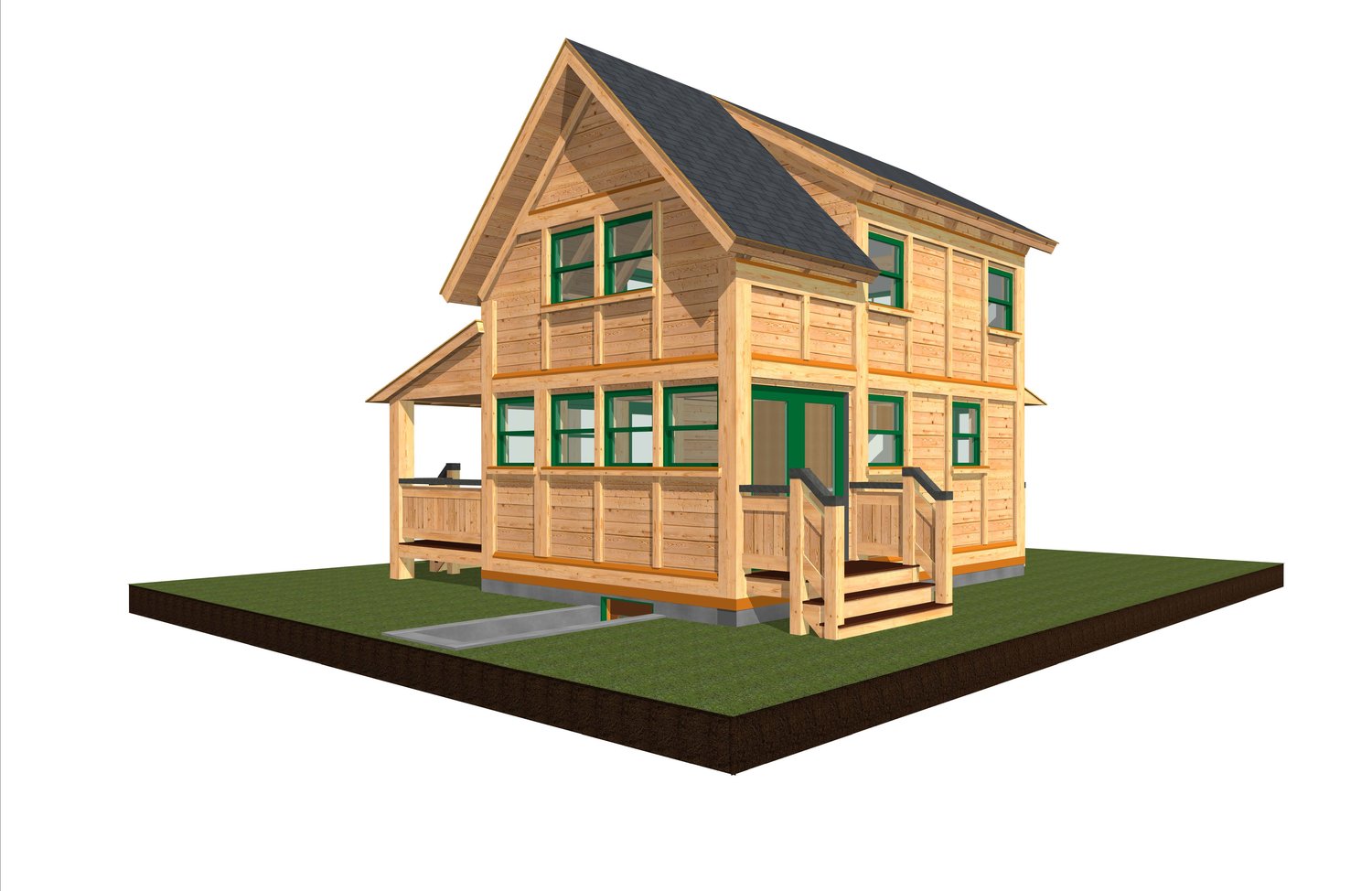 Tiny Timber Two two story loft one bathroom