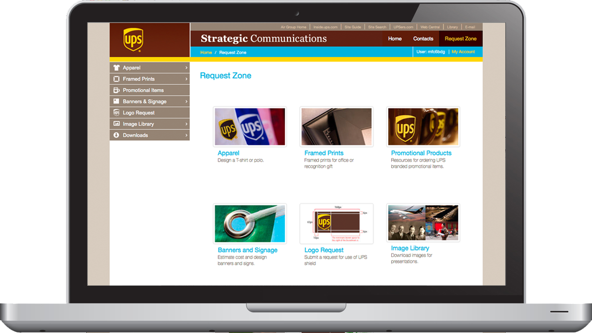StratComm Internal Website