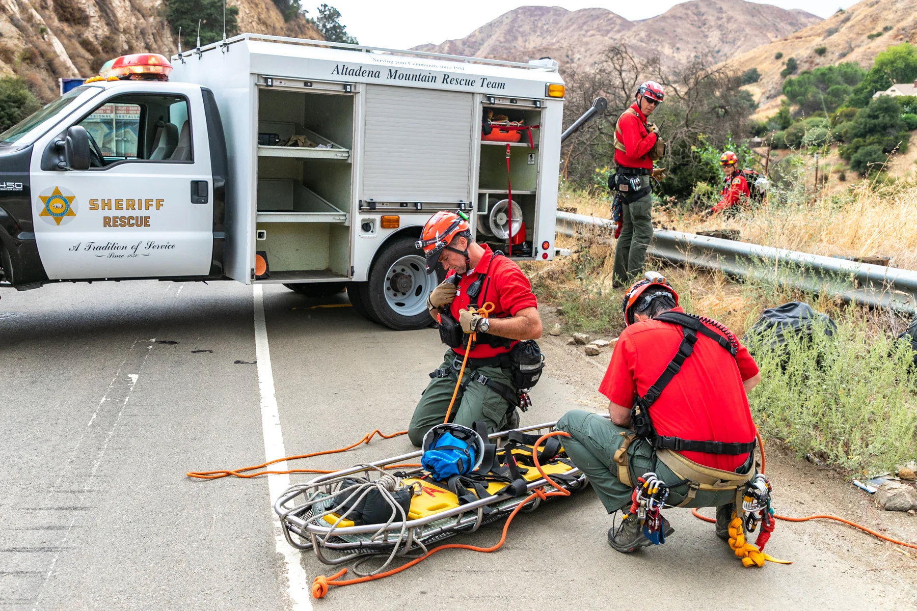 La Tuna Canyon Evacuation &amp; Preparedness Drill 