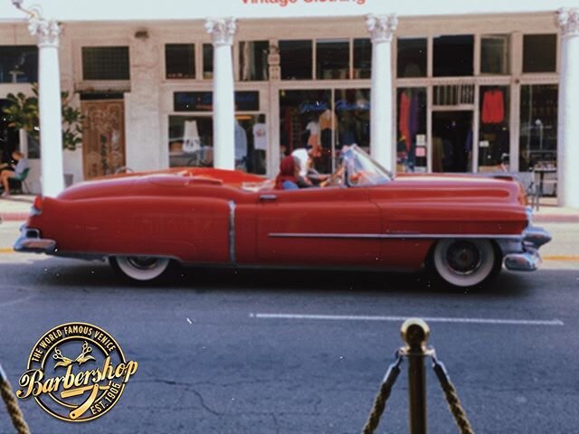 Sunday stroll! #wfvbs #cali #sunday #westside #crusin #classic #cadillac #retro #clean #fresh #barberlife