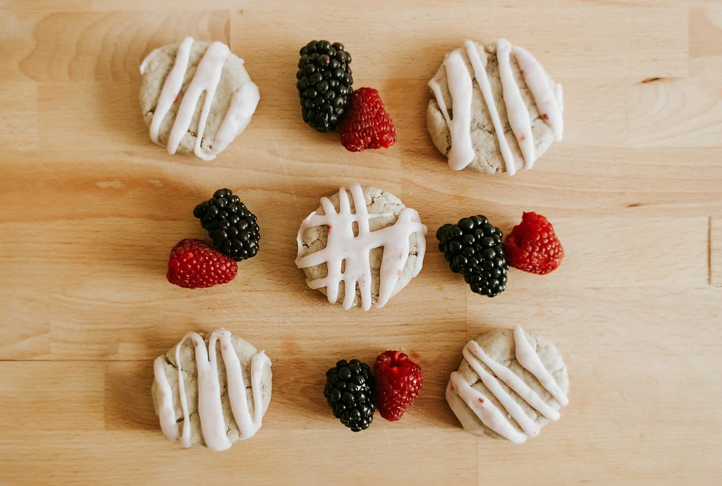  T O O L S   -Cooling Rack  -Cookie Sheet  -Fine Mesh Sieve Set  -Food Processor  -Medium Size Bowl  -Medium Size Drinking Glass  -1 Medium Size Ziploc Bag  -Stand Mixer OR Hand Mixer with whisk attachment  -Parchment Paper  -Various Measuring Tools 