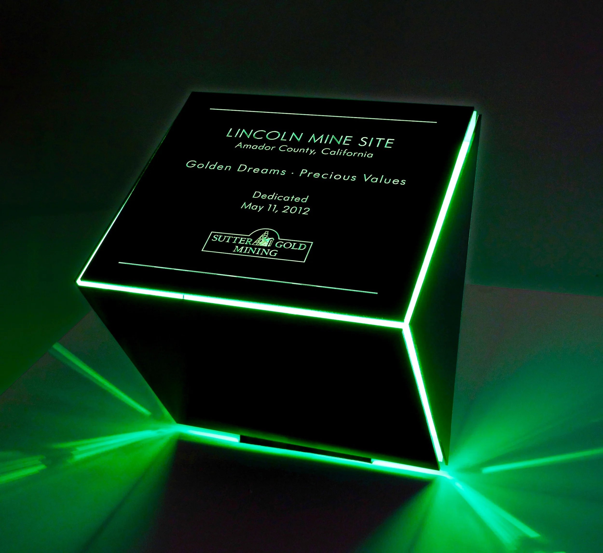 Sutter Gold Dedication Monument