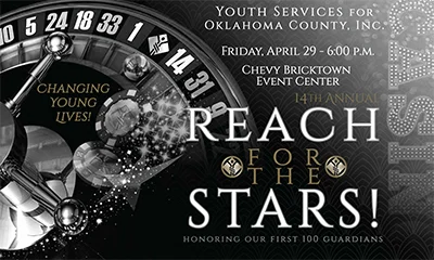 Youth Services for Oklahoma County to Host 'Reach for the Stars' Gala