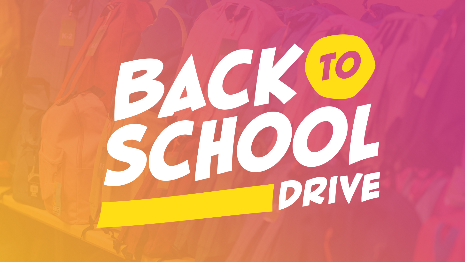 Back To School Drive