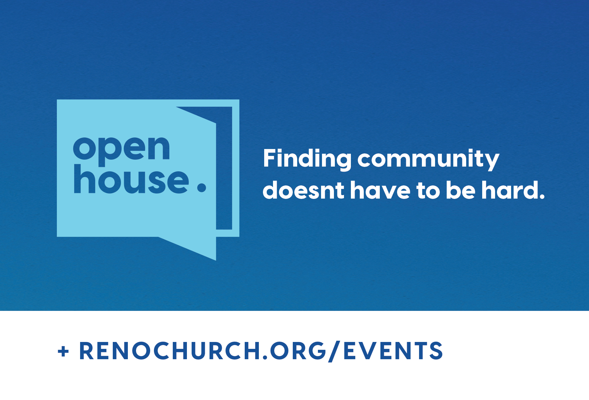 Open House [Tuesday Evening]