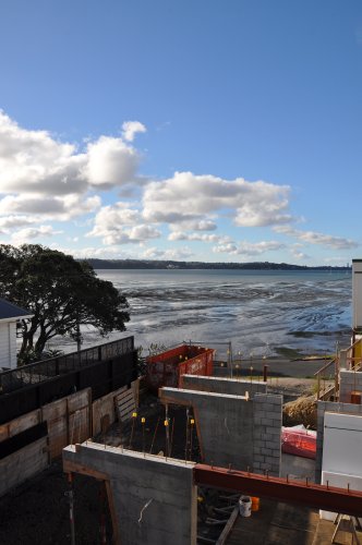 Westmere house under construction