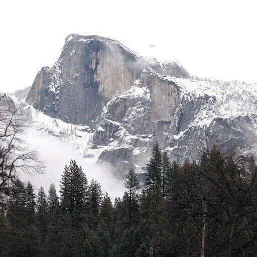 Yosemite. El Capitan. It makes me want to buy some Ansel Adams photography from their gift shop!