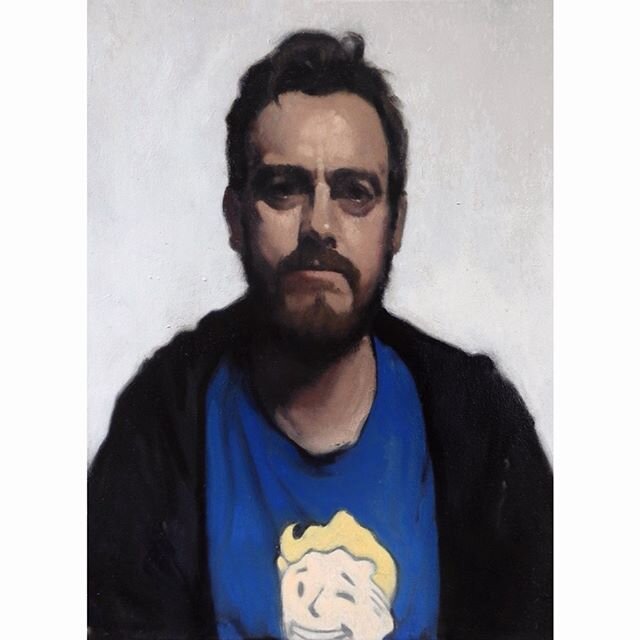 Portrait of my brother Kim. .
.
. Oil on Canvas
. 18&rdquo; x 24&rdquo;
.
.

#drawing #fineart #portrait #figurativeart #pleinair #allaprima #realism #art #illustration #charcoal #scottishart #dailypainting #oilpainting #painting #watercolor #waterco