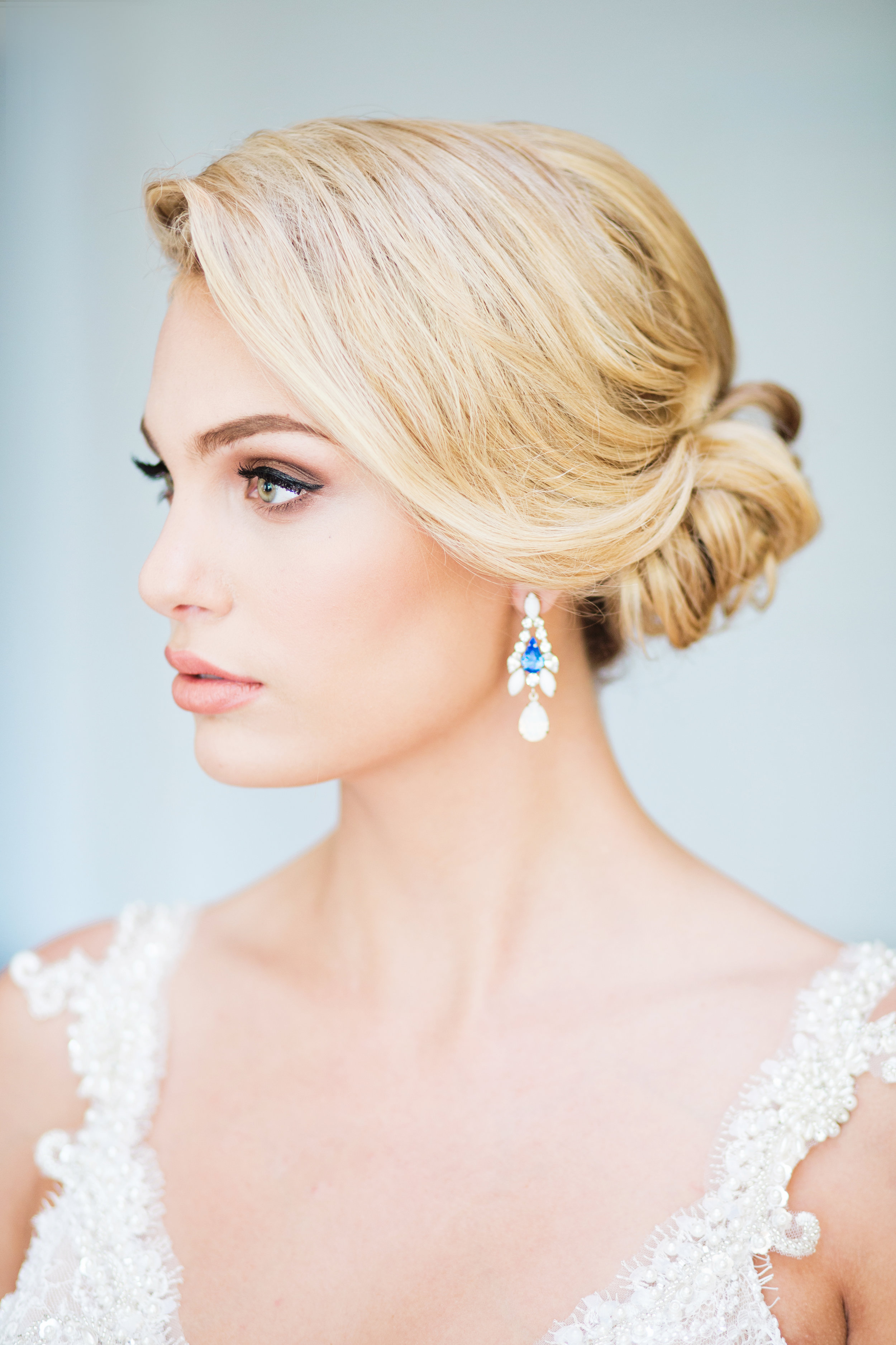 Blue Wedding Jewelry Vancouver Toronto Bride