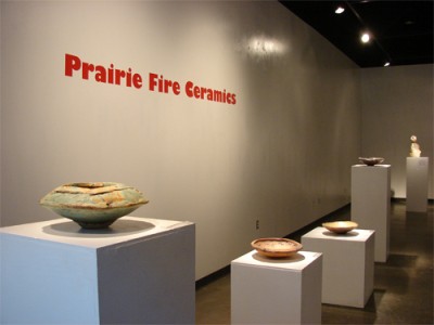 Prairie Fire Ceramics Exhibition in the Nancy Fyfe Cardozier Gallery at UTPB