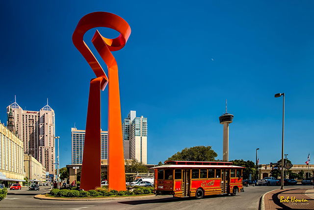 Torch Trolley, Photo by Bob Howen, Visit San Antonio (Copy)