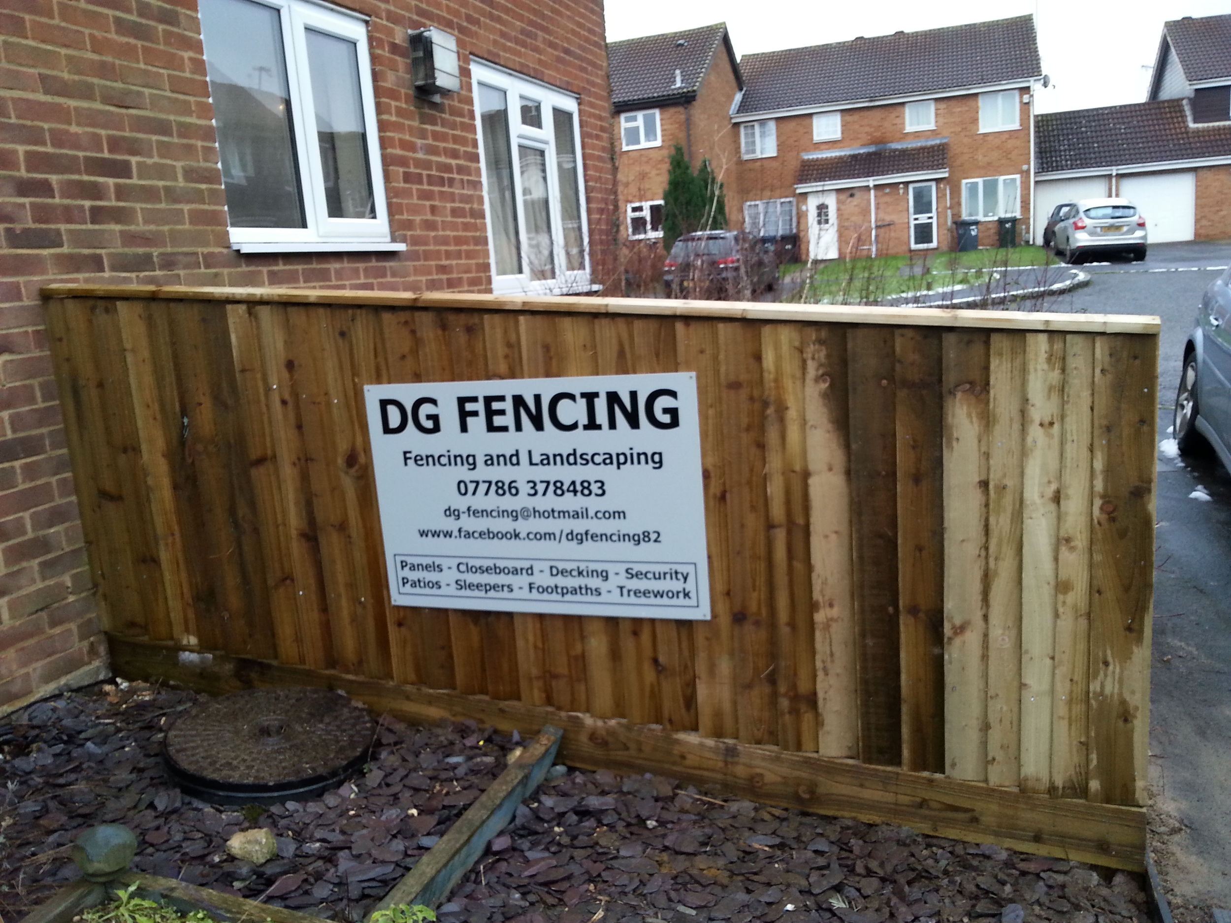 1.2m closeboard fencing, High Wycombe