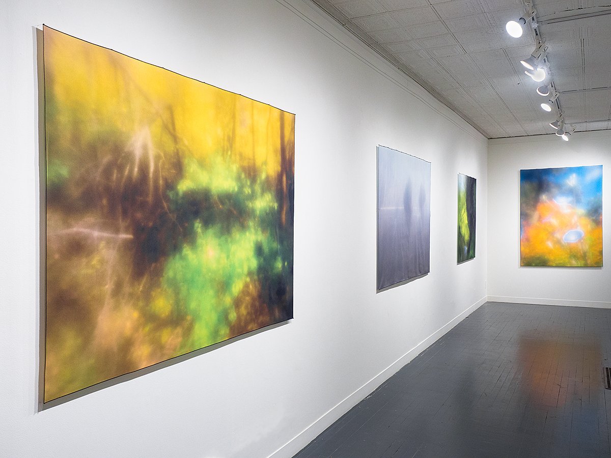 Installation View, "Don't Go Into The Light" at Rosalux Gallery in Minneapolis, 2022