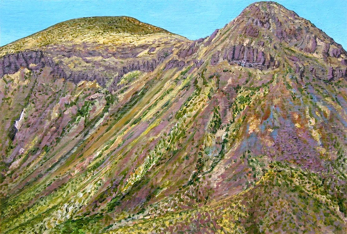 Mountain No. 1, oil on panel, 2000