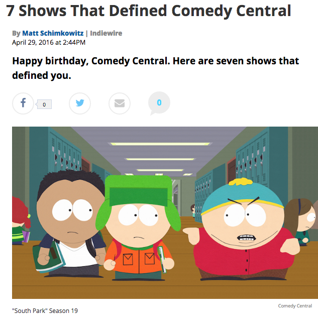 7 Shows That Defined Comedy Central