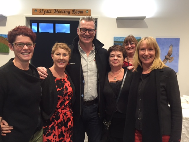 Members of the Persistent Pain Service and Mental Health teams meet JK