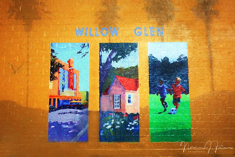 WG611: Willow Glen mural