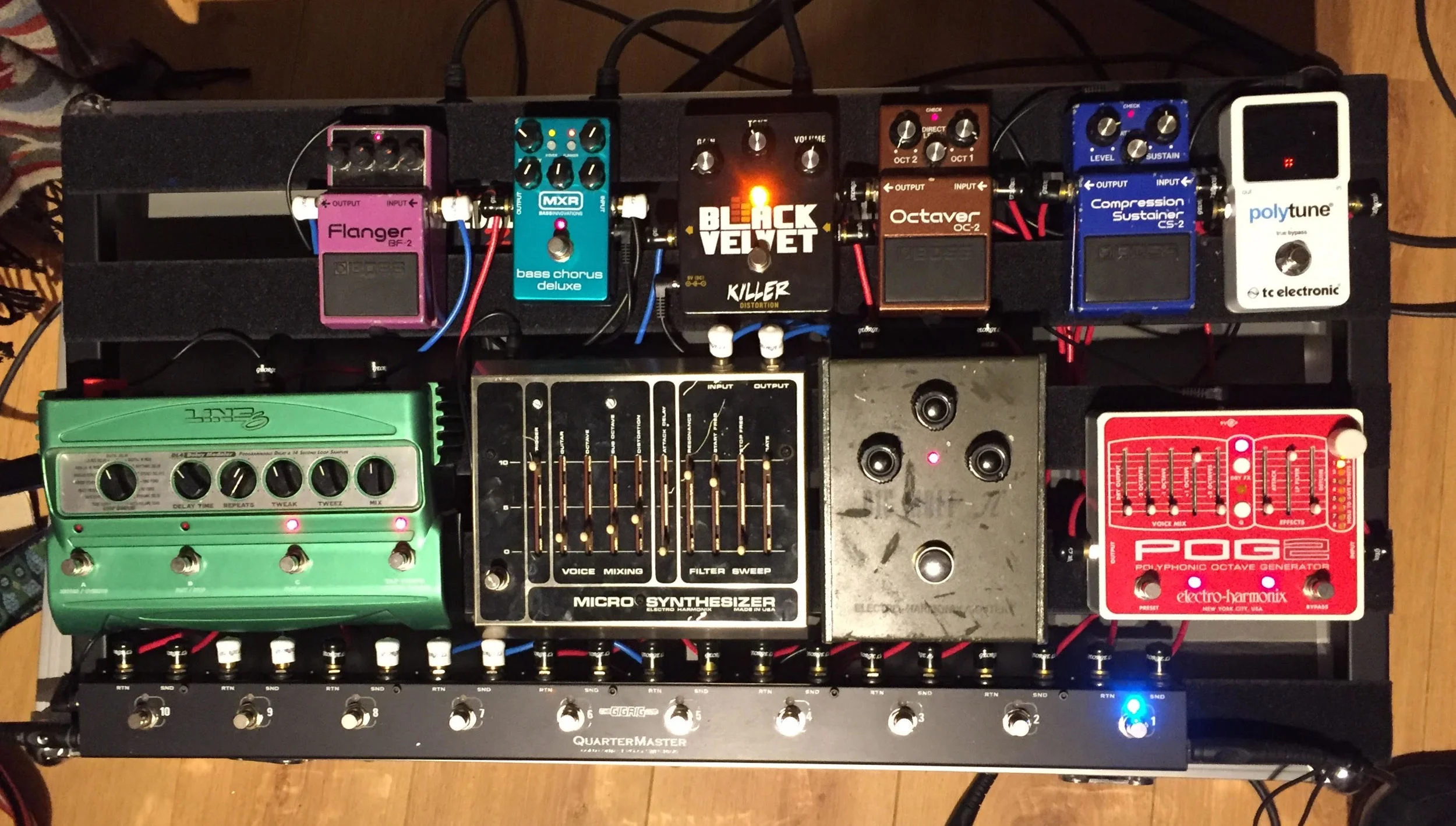Show Me Your Pedalboard: Cas