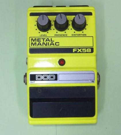 【レア】DOD FX58 METAL MANIAC
