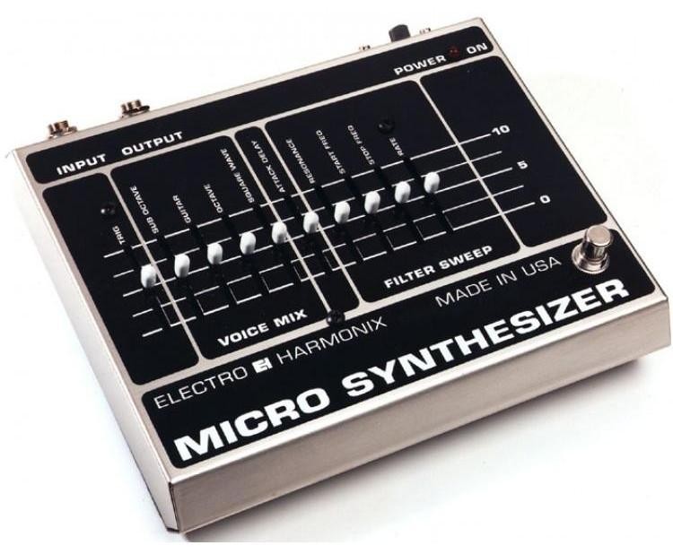 Electro-Harmonix Electro-Harmonix Bass Micro Synthesizer Analog Microsynth Effektpedal Neu 