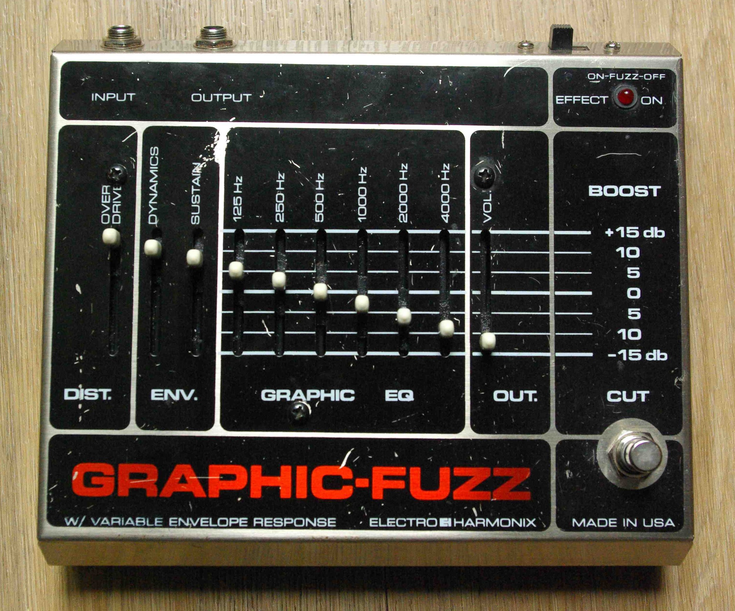 Vintage: Electro-Harmonix Graphic Fuzz — Pedals and Effects