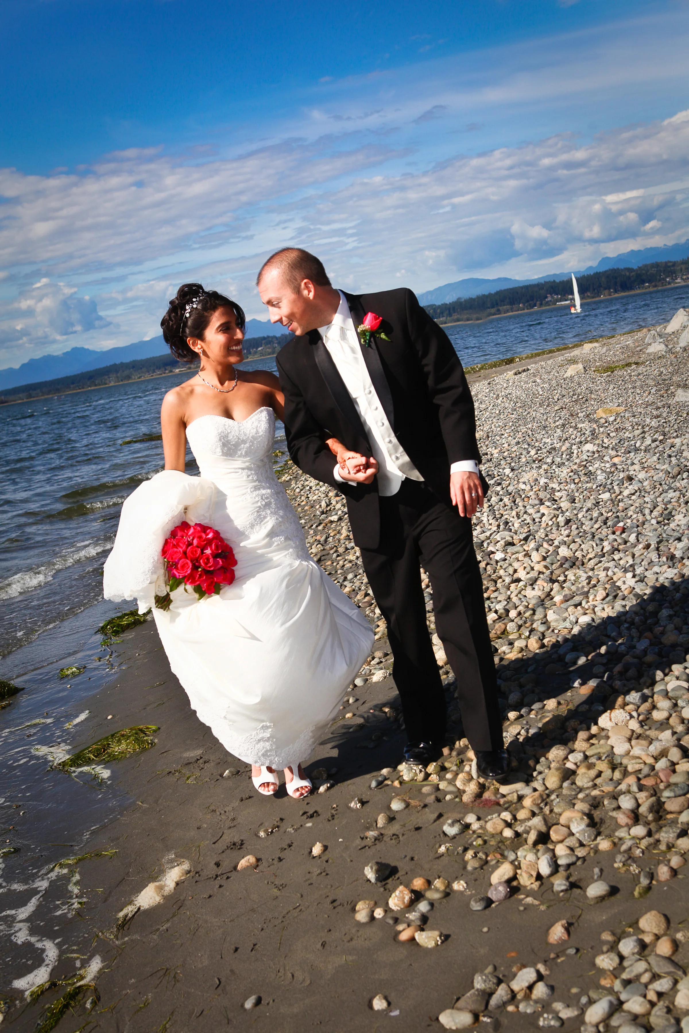 Crescent Beach Wedding