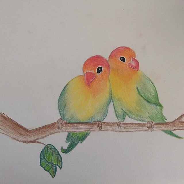 Love is always the answer... by one of or middle school artists. #onlineartclass #chalkpastel #vitaartcenter #venturacounty #ventura #middleschoolart