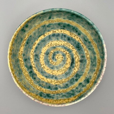 13-Turquoise Snake on Sand