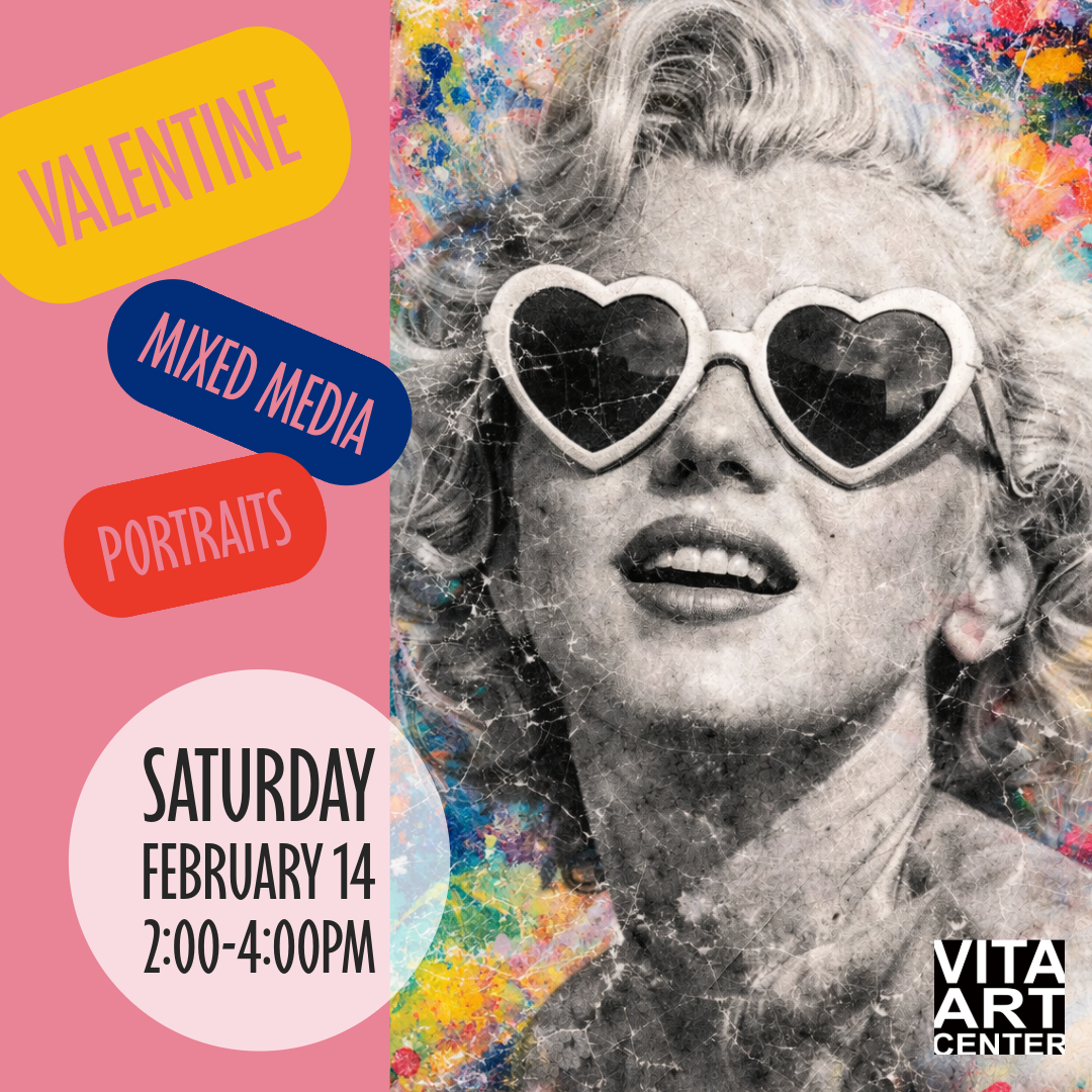 Valentine Mixed Media Portraits