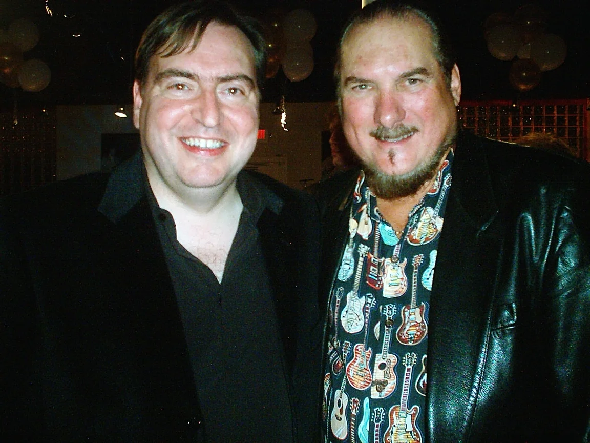 With Steve Cropper