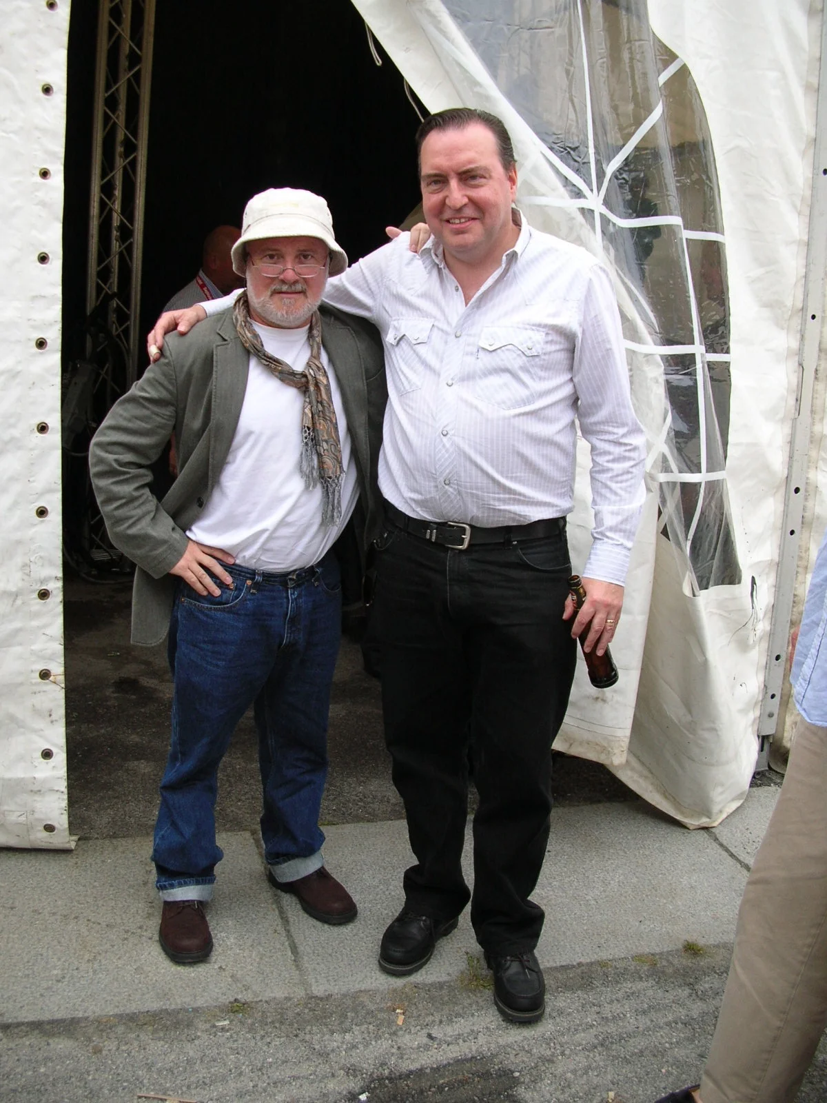 With Jeremy Spencer in Norway