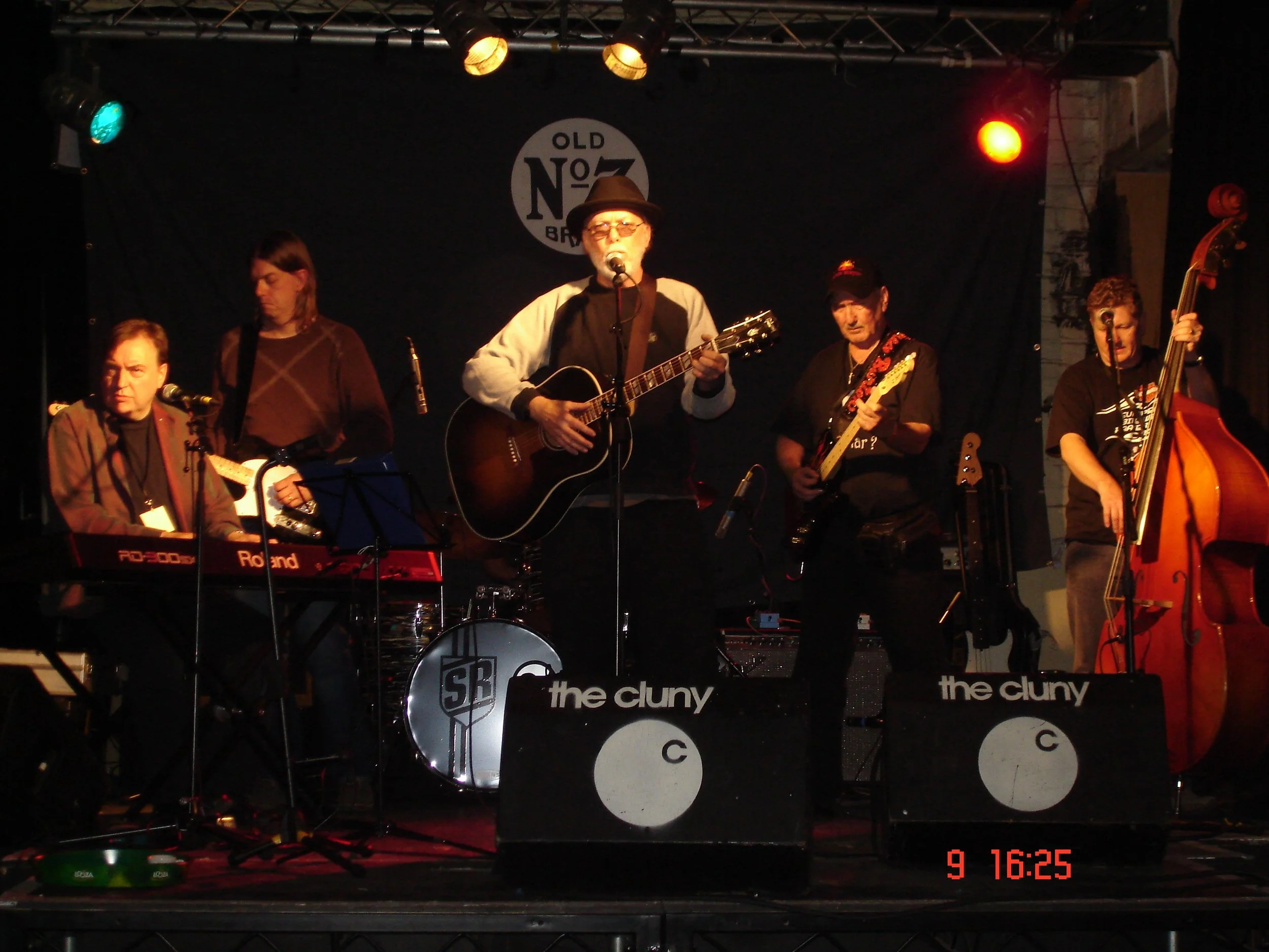 Me, Preben Raunsbjerg, Billy Swan, Steve Rushton, James Burton and Pete Pritchard