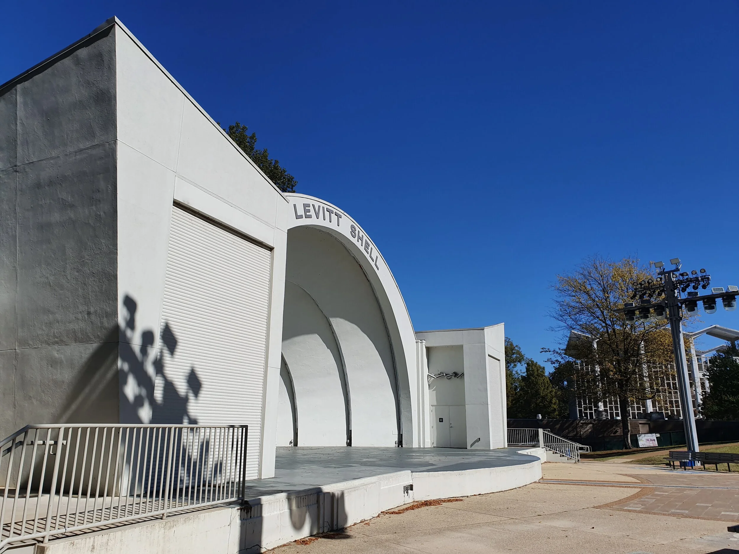 Site of Elvis’s iconic performance! Levitt Shell, Overton Park Memphis