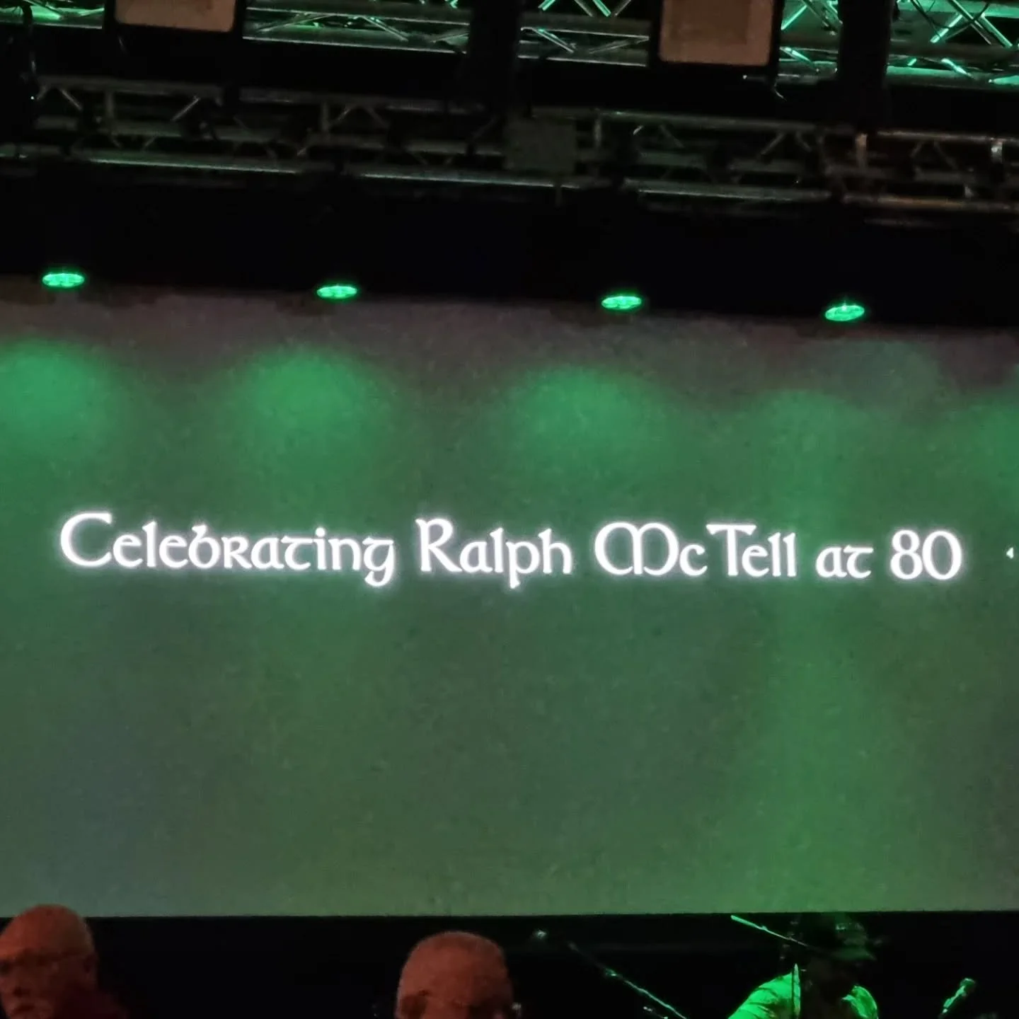 Went to @irishculturalcentre for a celebration of Ralph's 80th @dezidonnelly @daoirifarrellmusic @michaelmcgoldrickmusic @damienokane @dermotbyrnebox #timothyogrady #edboyd and @camilleosullivanpics 
Great musicians of course, then @ralphmctelloffici