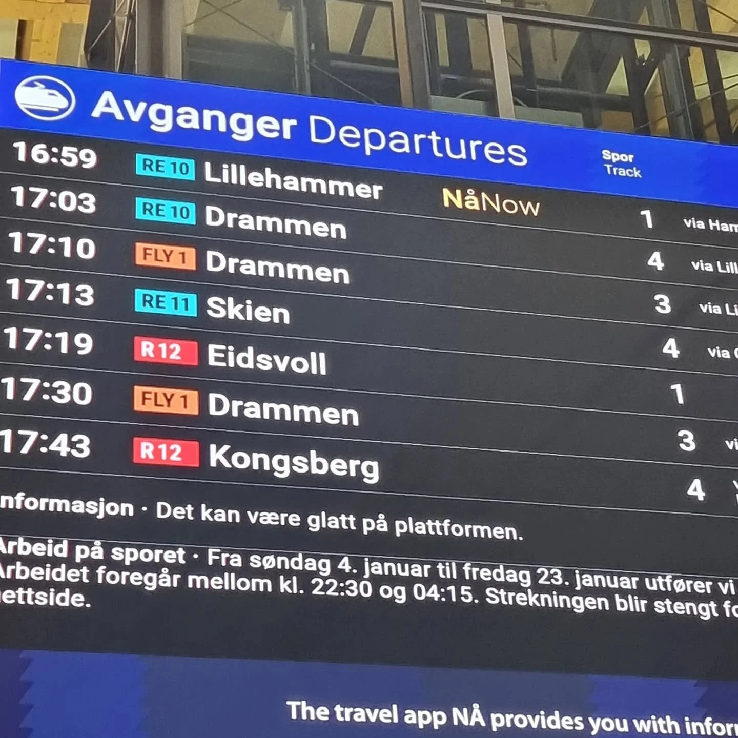 Back in Norway! Yep!