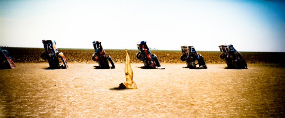 Cadillac Ranch Gal