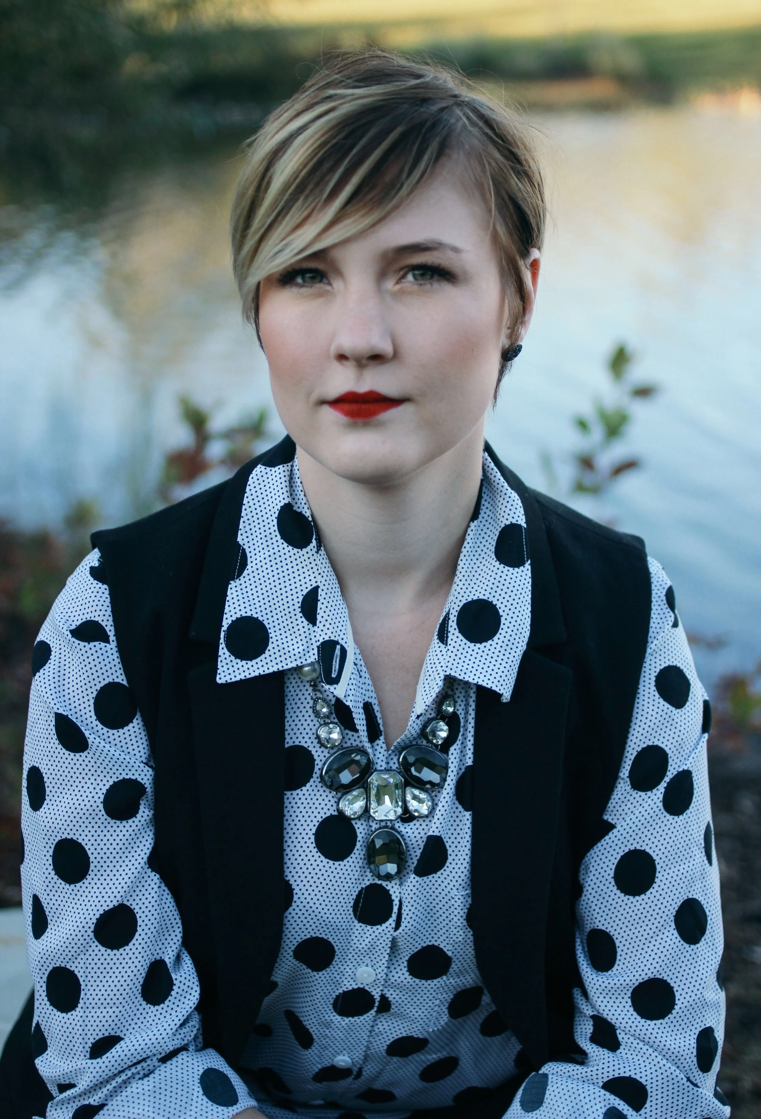 Photo Credit: Karen Chernecki Clothing and accessories: Rhoda's Elegance Again